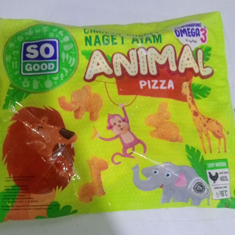 

NAGET SO GOOD ANIMAL 400GR