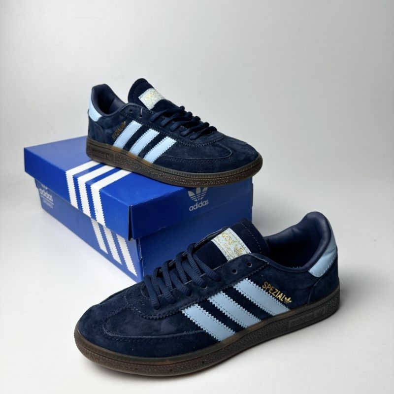 Sepatu Sneakers Casual Pria dan Wanita Ad*das Spezial Navy Blue 100℅ BNIB