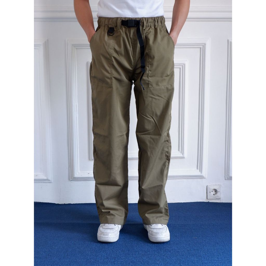 MONEYFEST - FATIGUE LONG PANTS GREEN - WORK PANTS