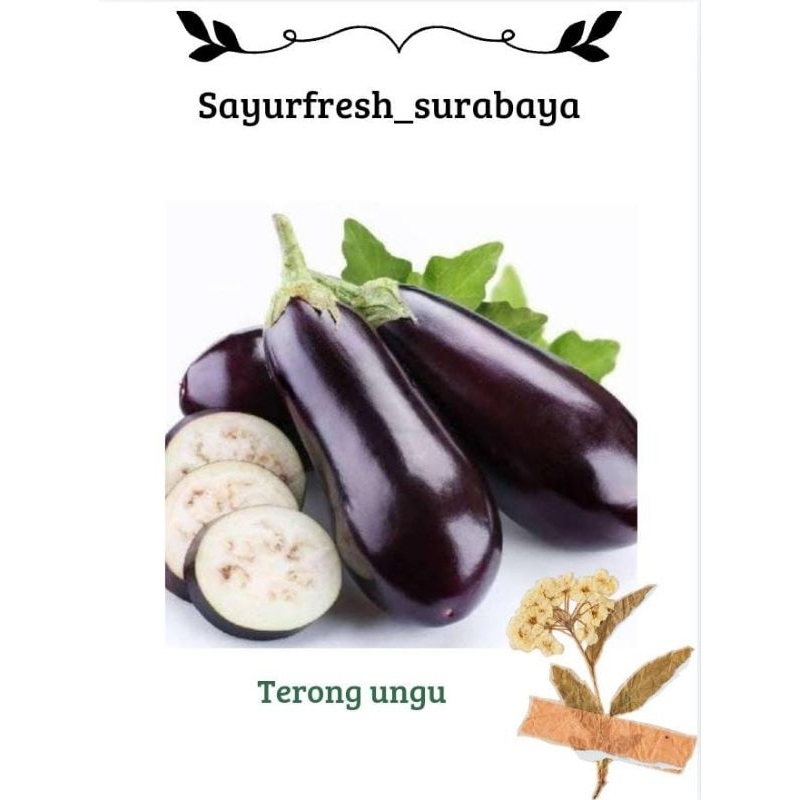 

Terong ungu / ijo 500gr