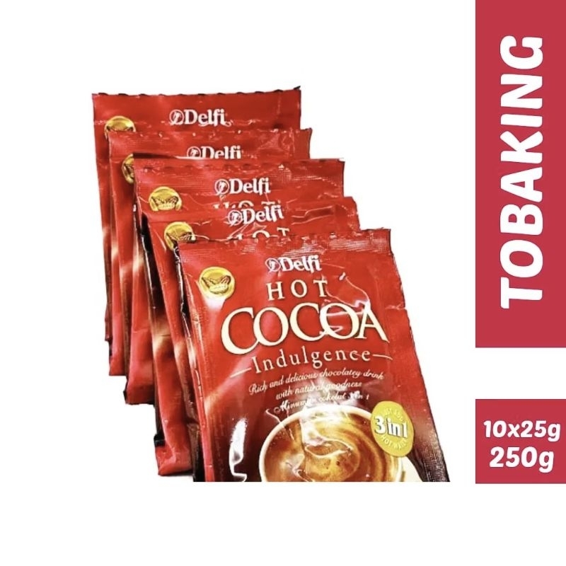 

Delfi Hot Cocoa indulgence 10 sachet @25g