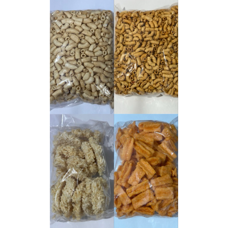 

Aneka Makaroni, rengginang, kerupuk belimbing yang renyah, gurih, dan lezat