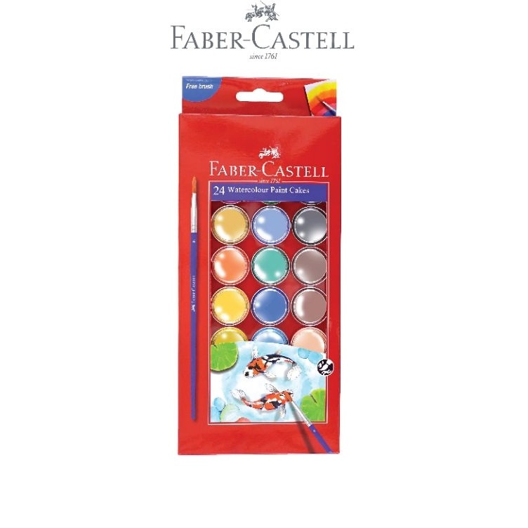 

KODE Q82W FaberCastell Cat air Waterlour Cake