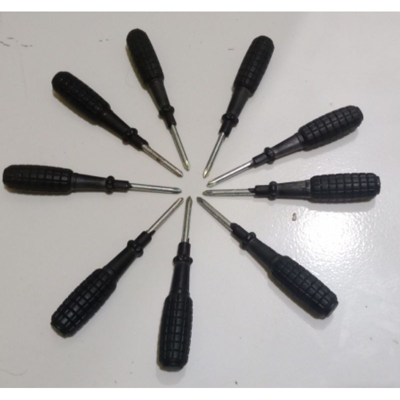 obeng plus (kembang) panjang 12cm 4mm