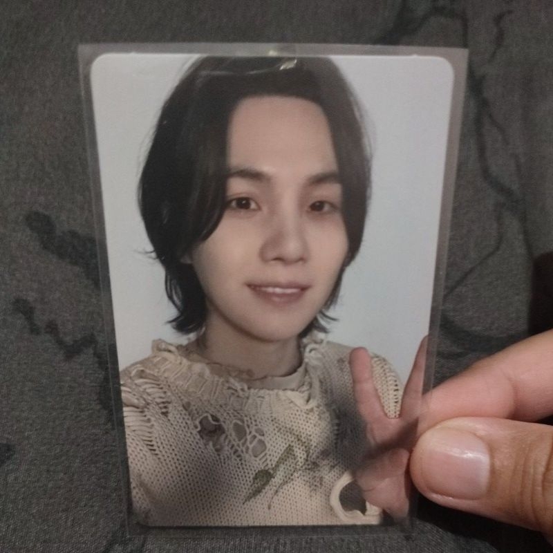 Photocard Weverse Album D-Day Suga