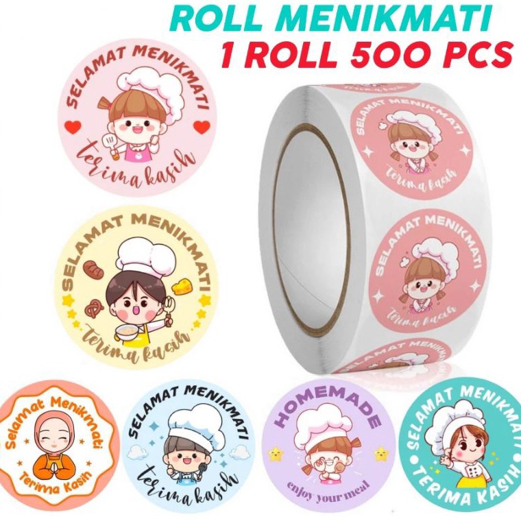 

KODE B92T 1 Roll 5 Pcs Sticker Label Makanan Ucapan Thank You For Your Order Stiker 5 Pcs Label Sticker Selamat Menikmati Makanan Thank You 25cm ST1 Stiker Selamat Menikmati Sticker Bulat Roll Makanan Kue Thank You Terima Kasih murah bisa d TS st
