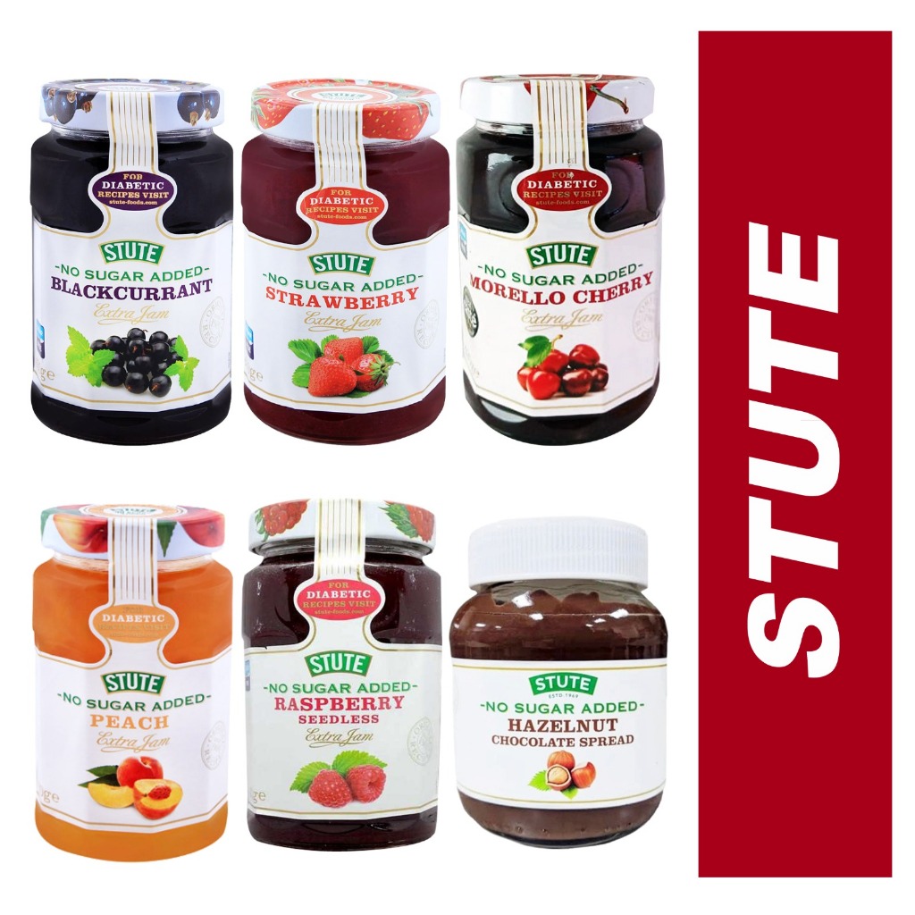 

Selai Stute Diabetic Jam No Sugar Added ( Botol Kaca ) PROMO HALAL