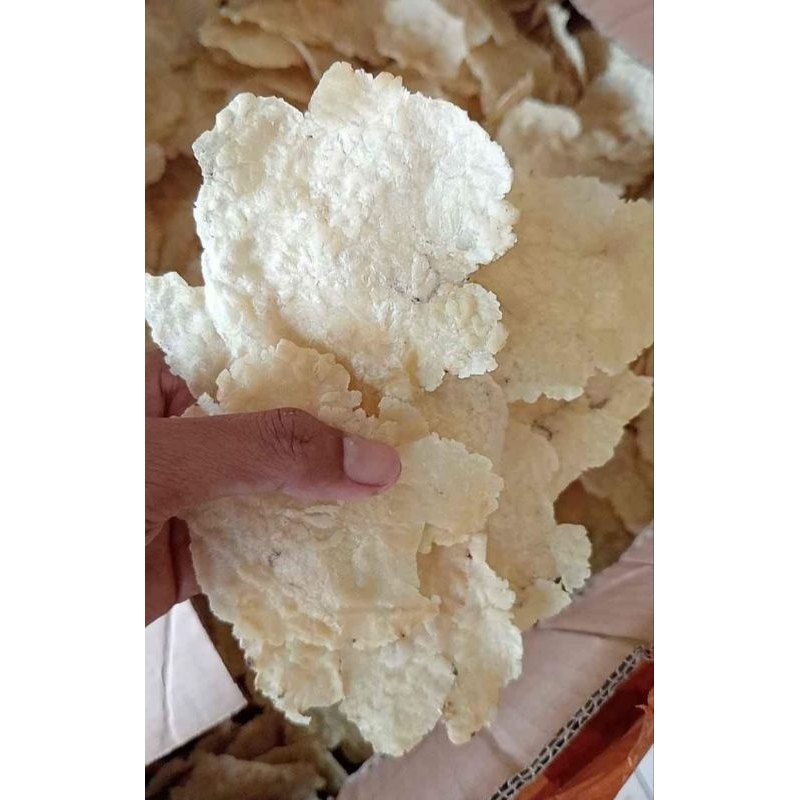 

Emping Melinjo asli bukan campuran tepung 500gram.Silahkan co sesuai deskripsi