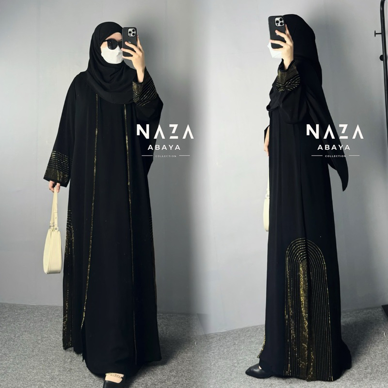 MAHIRA ABAYA | ONE SET OUTER & INNER | Abaya Dubai Abaya Saudi Termurah | Abaya Remaja | Gamis Syari