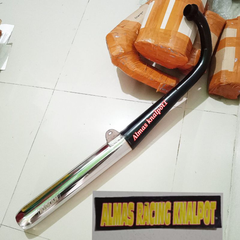 KNALPOT RX KING BOBAN ZEUS STENGAH DEWA SUARA PEDAS