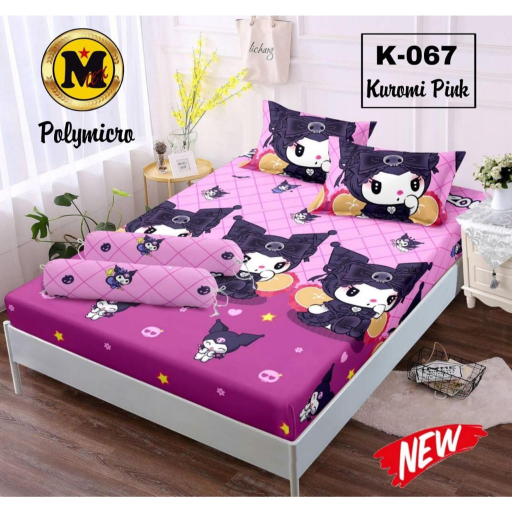(20 RIBUAN) SPREI SAJA/BATANGAN MURAH MOTIF KARAKTER AESTHETIC BUNGA UK 180x200 160x200 120x200