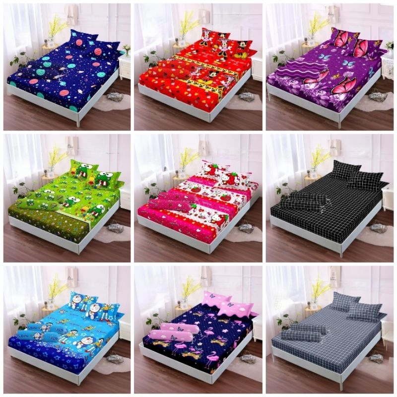 ( COD ) Sarung Kasur Busa Resleting I Urung Kasur Busa Inoac Sprei Resleting No 1.2.3