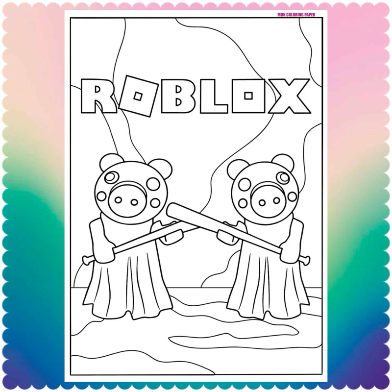 

MDK Kertas mewarnai ROBLOX / Lembar & Kertas mewarnai / Lembar & Kertas mewarnai termurah