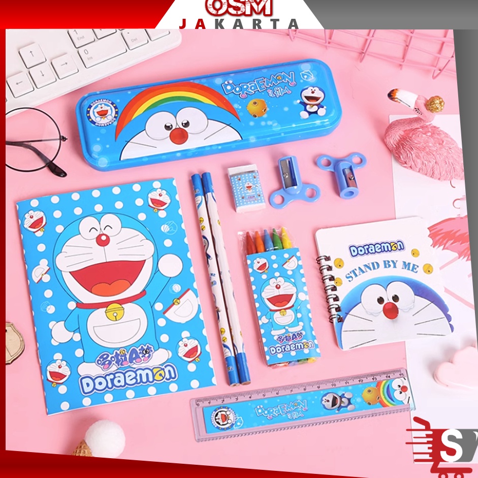 

Hadir Surprise OSM JKT S5982 Set Alat Tulis 8 In 1 Set Alat Tulis Anak Motif Kartun Set Alat Tulis 8 In 1 Lucu Stationery Set 8 In 1 Lucu