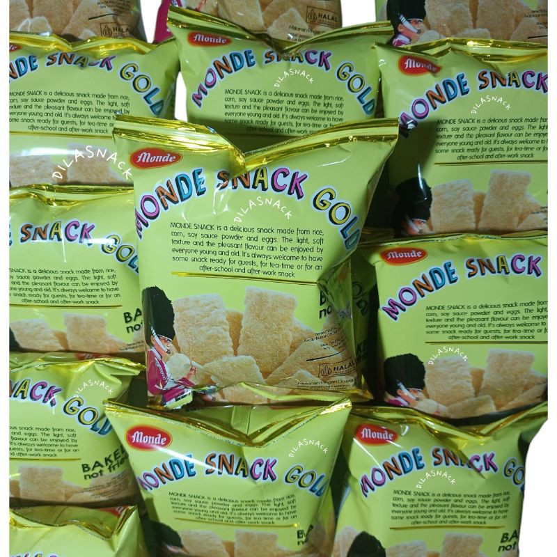 

Paket Monde Serena Snack gold 27 gr isi 15 bungkus Serena krupuk Serena gold termurah