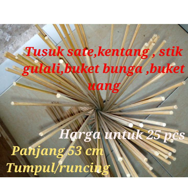 stick bambu panjang untuk , dekorasi /buket,tusuk gulali/layang layang