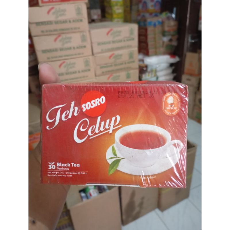 

Teh Celup sosro 1kotak