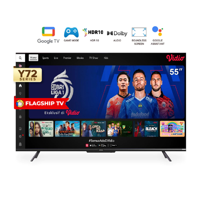 LED TV COOCAA L55CUC7500 (SMART ANDROID 4K)