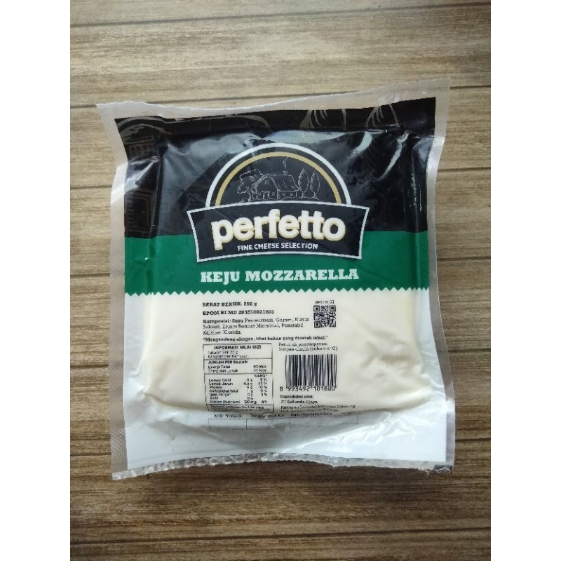 

Perfetto mozzarela 1kg @250gr dapet 4