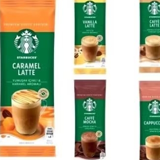 

STARBUCKS COFFEE CARAMEL LATTE SACHET