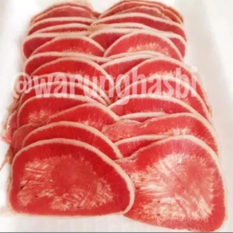 

Lidah sapi slice Import 500gr