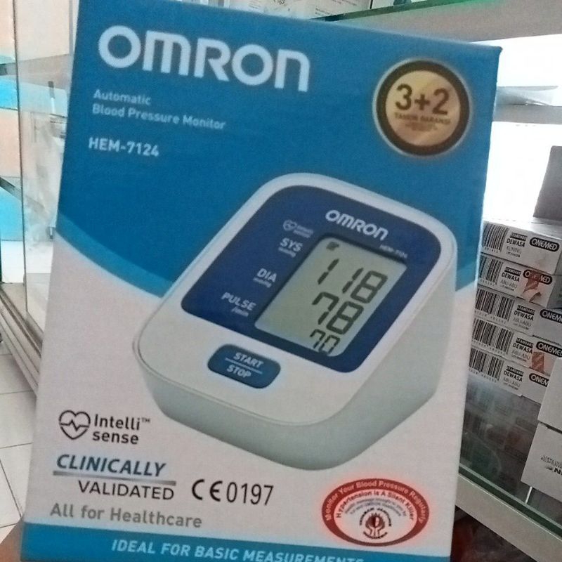 tensimeter merk Omron HEM-7124