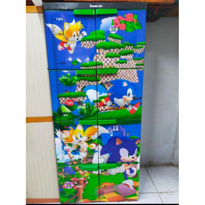 Almar plastik susun Almari plastik jumbo