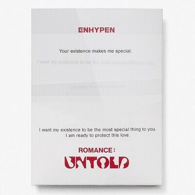 Album ENHYPEN ROMANCE : UNTOLD / Box Album Akrilik Signed