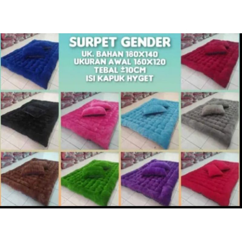 kasur gender rasfur uk 180×130×10cm