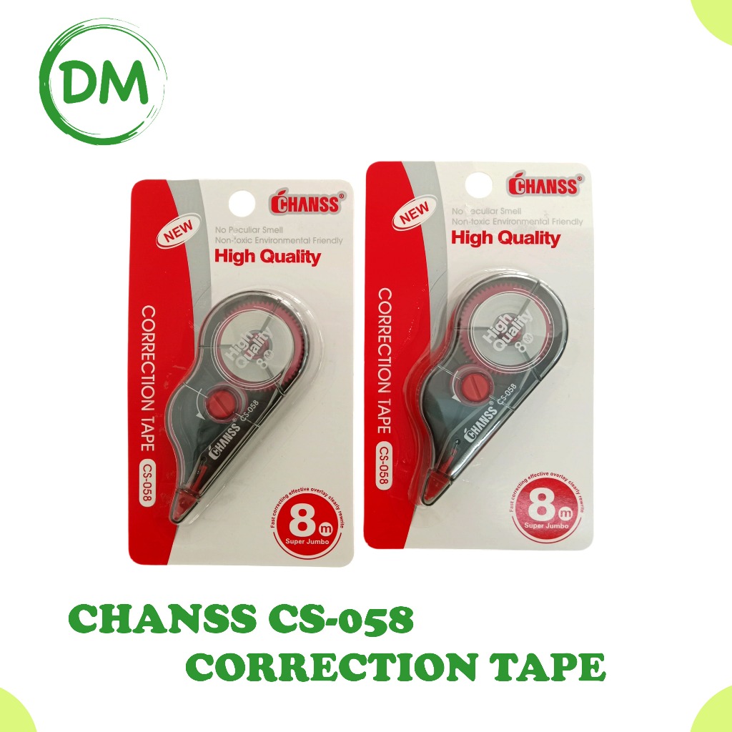 

CORRECTION TAPE TIPEX TIP X KERTAS CHANSS CS-058
