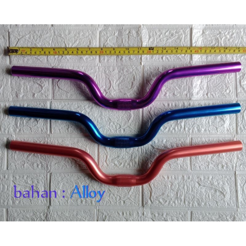 Stang Sepeda Alloy Standar 25.4mm Stang Sepeda Fixie Mini BMX Federal DLL
