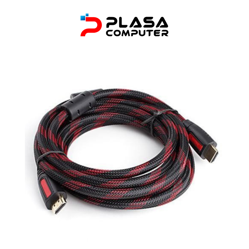 Kabel HDMI To HDMI 10M High Speed HDMI To HDMI Cable Gold Plate 10 Meter