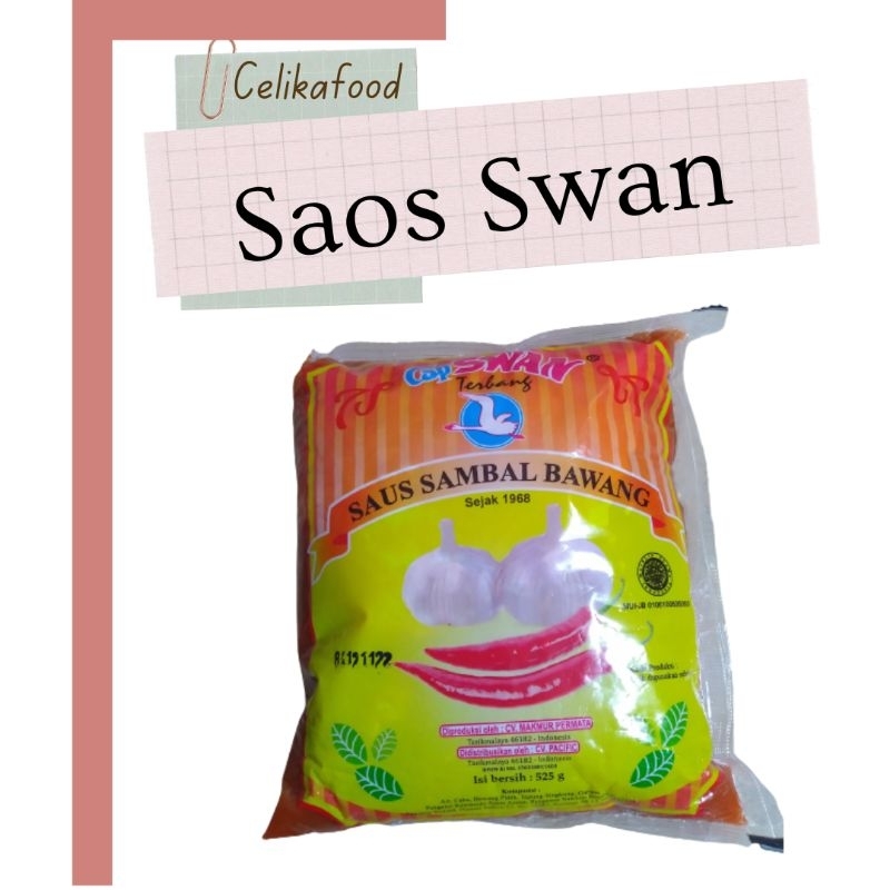 

Saos Cao Swan 250gr Saus Sambal Bawang Baso Bakso