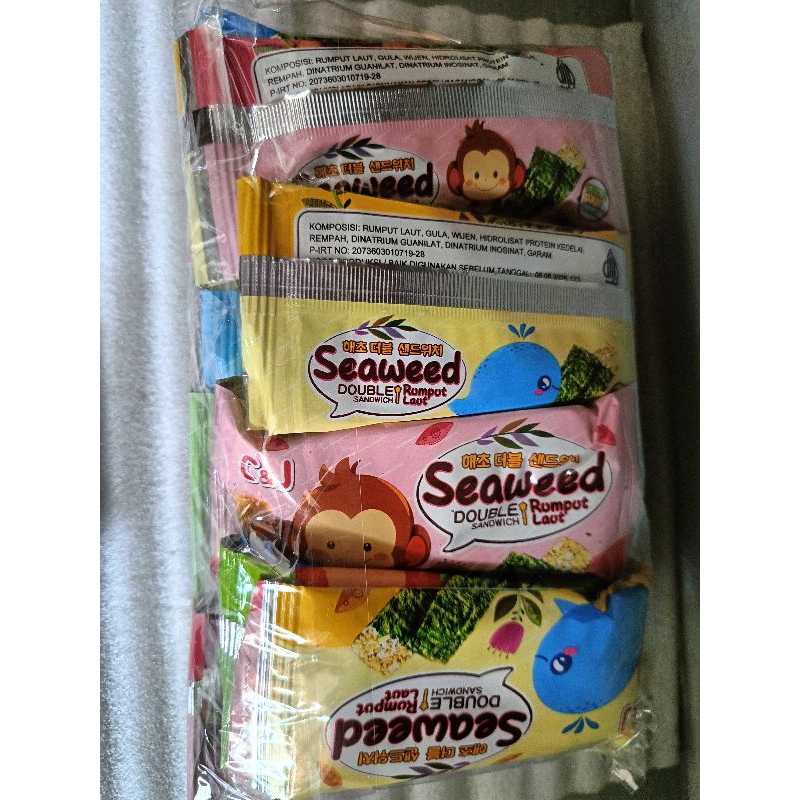 

C&J Rumput Laut Wijen Isi 20 pcs