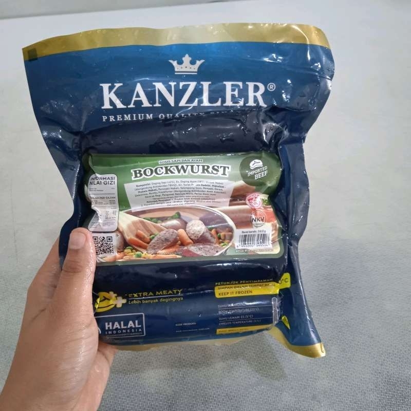 

Sosis Kanzler Bockwurst 360 Gram