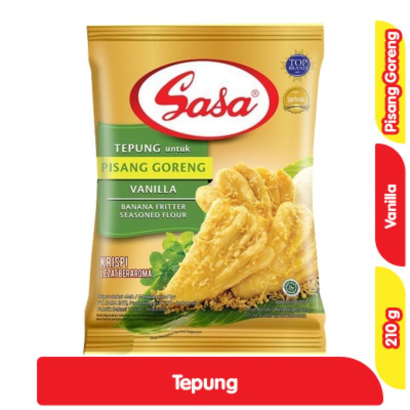 

Sasa Tepung Bumbu Pisang Goreng Vanila 210 g
