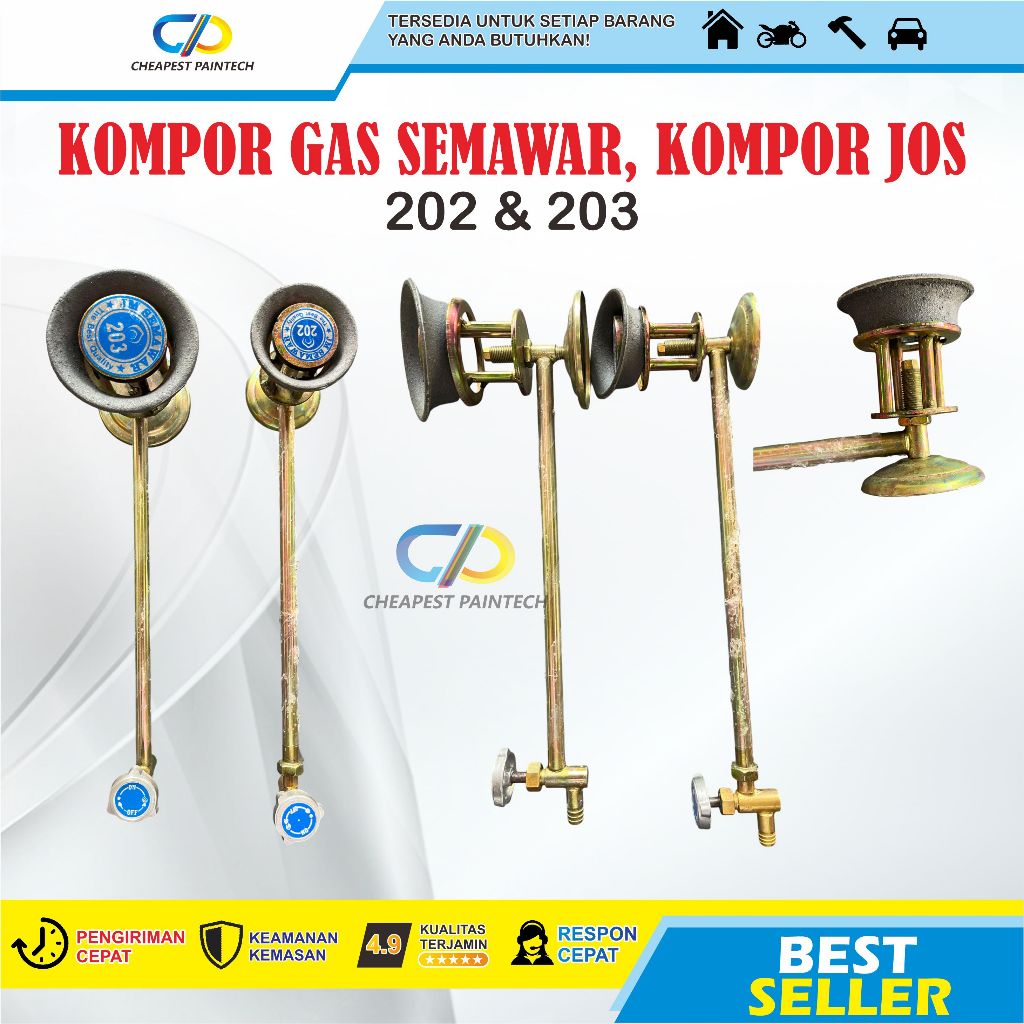 KOMPOR GAS SEMAWAR 202 DAN 203 KOMPOR JOS