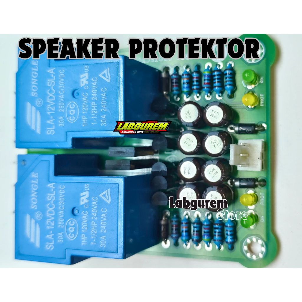 speaker protektor mono dan streo double layer