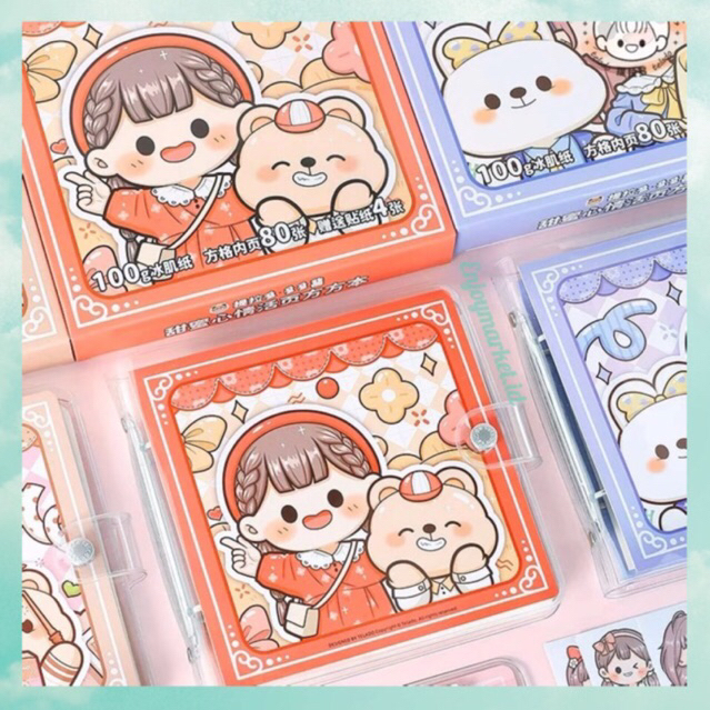 

BINDER BUKU JOURNALING DIARY EDISI DODOGIRL FASHION ISI 80 LEMBAR FREE 4 STIKER TLD95