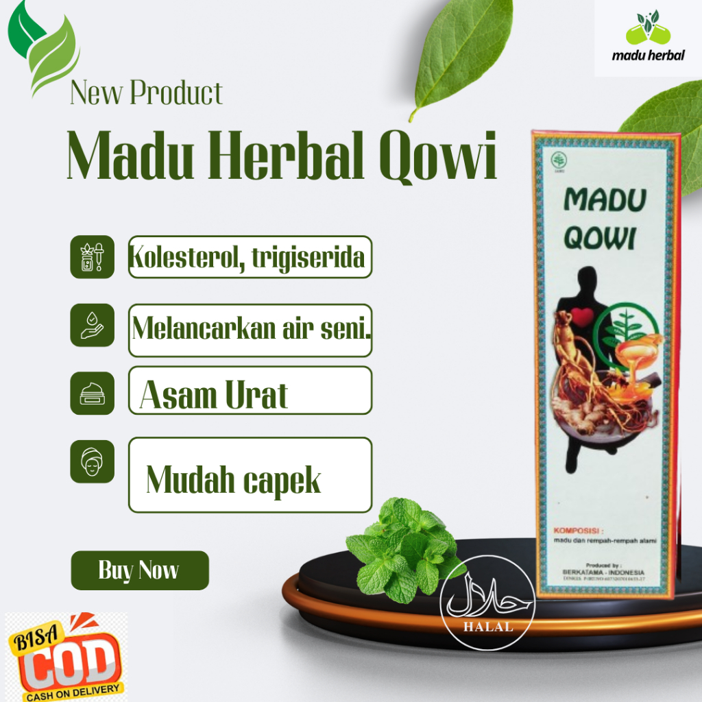 

Madu Qowi Obat herbal obat sakit pinggang Asam Urat