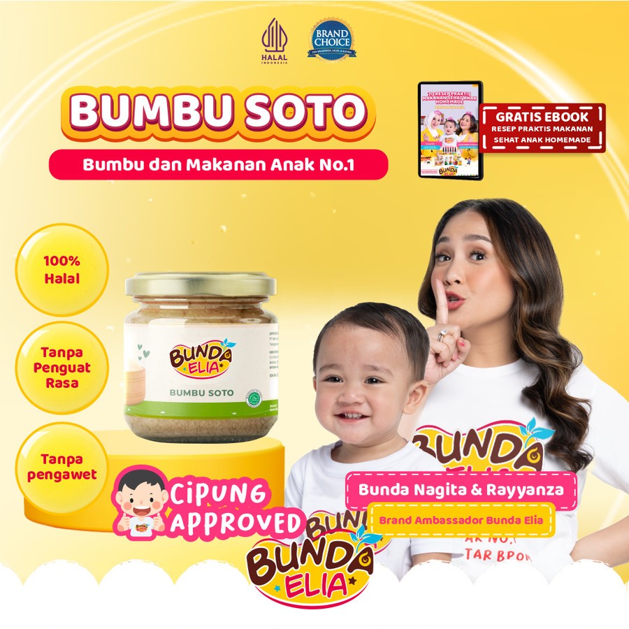

Bumbu Bunda by Elia Bumbu Dasar Soto Non MSG Non Pengawet