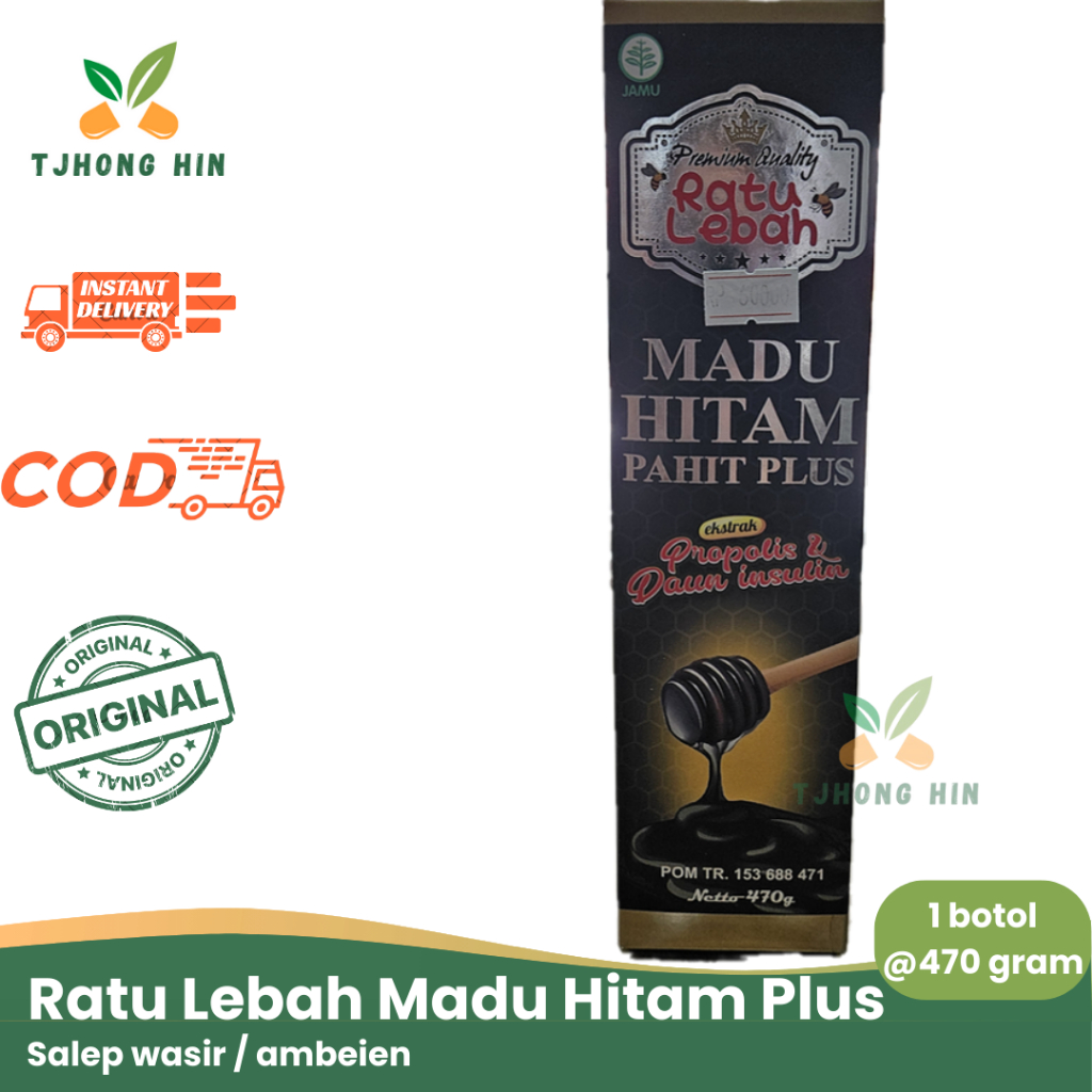 

MADU HITAM PAHIT PLUS Ekstrak Propolis & Daun Insulin