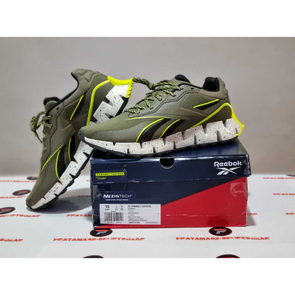 SIZE 40 (25.5 CM) - ORIGINAL ASLI REEBOK ZIG DYNAMICA 4 ADVENTURE TRAIL OUTDOOR RUNNING SHOES SEPATU