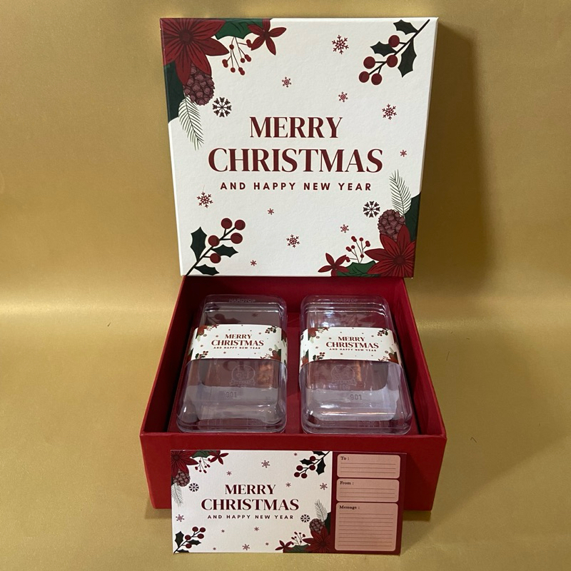 

BOX NATAL KUE KERING | HAMPERS CHRISTMAS HARDBOX | PACKAGING KUE NATAL
