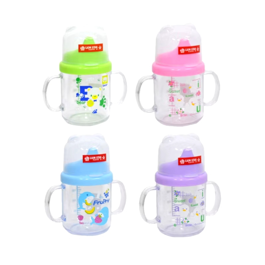 Gelas Minum Anak Mug 240 ml Lion Star / Botol Minum Bayi