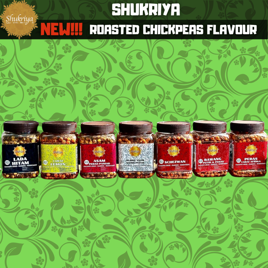 

Shukriya Kacang Arab Panggang Berbumbu (Flavour Roasted Chickpeas)