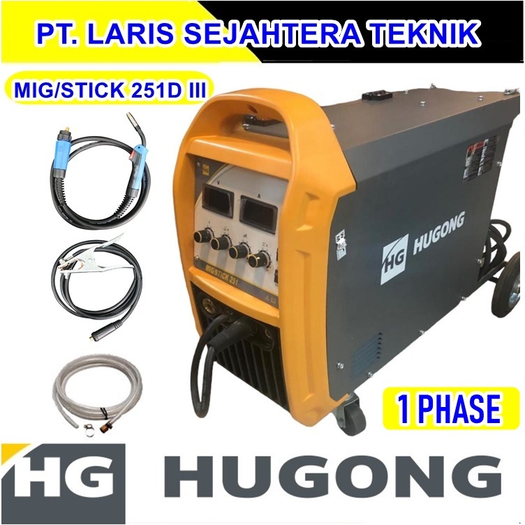 Hugong MIG-STICK 251D Mesin las Co2 Travo las MIG 250A
