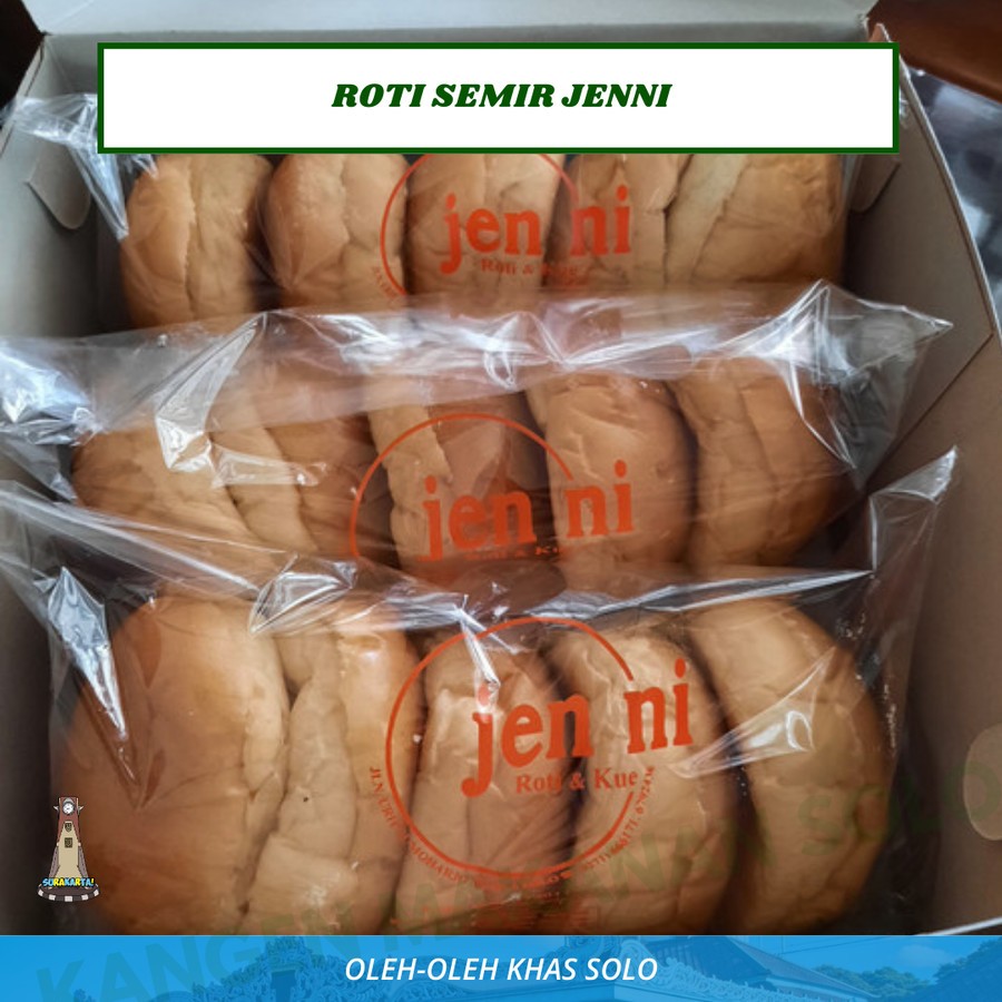 

Roti Semir Jenni Asli Solo - Jastip Kangen Jajanan Solo