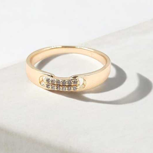 Xuping Cincin Kasual Wanita Cincin List 4829