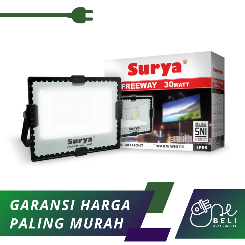 Lampu Sorot Surya Freeway Warm White